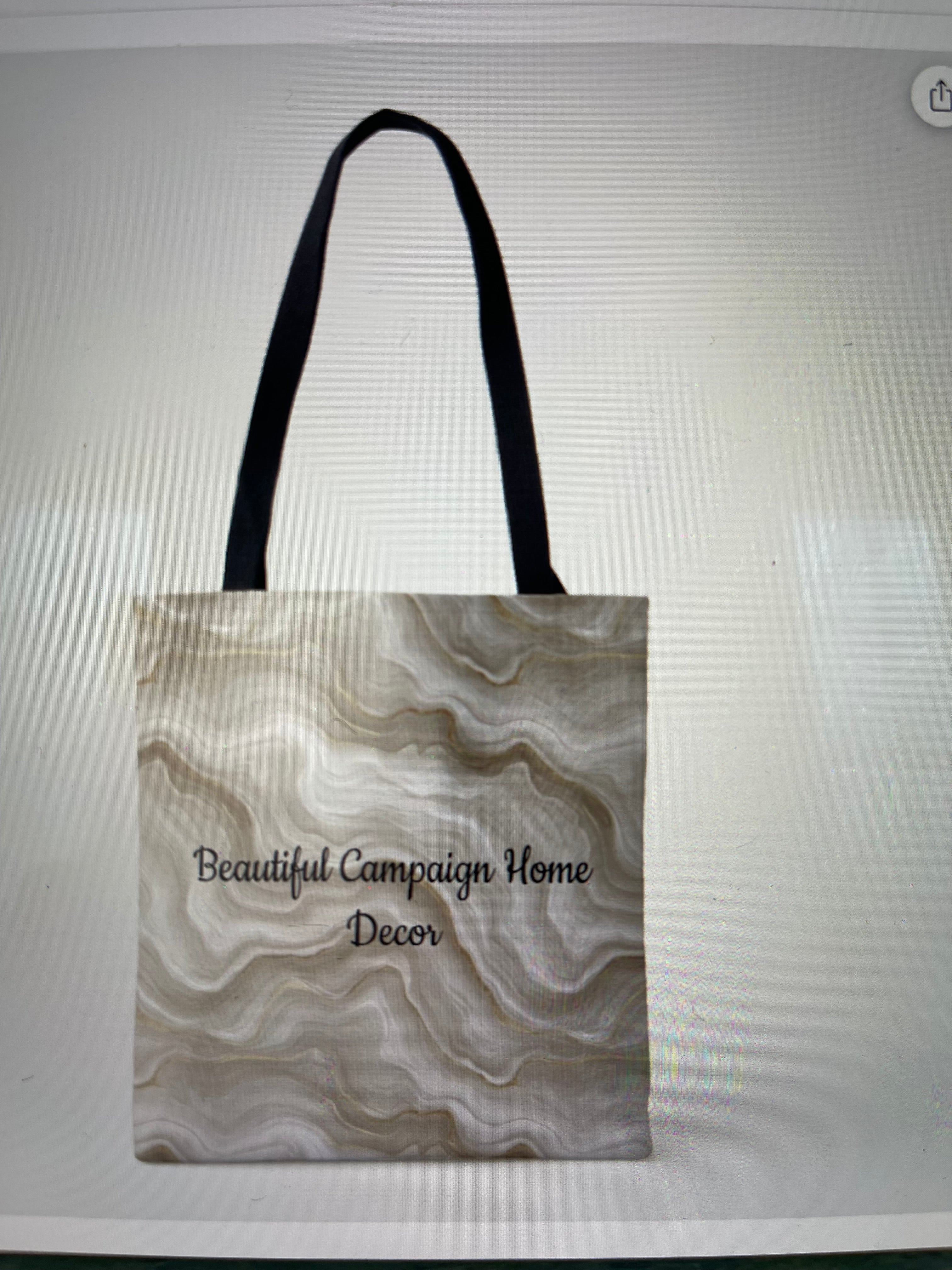 Beautiful Campaign Home Decor Bag