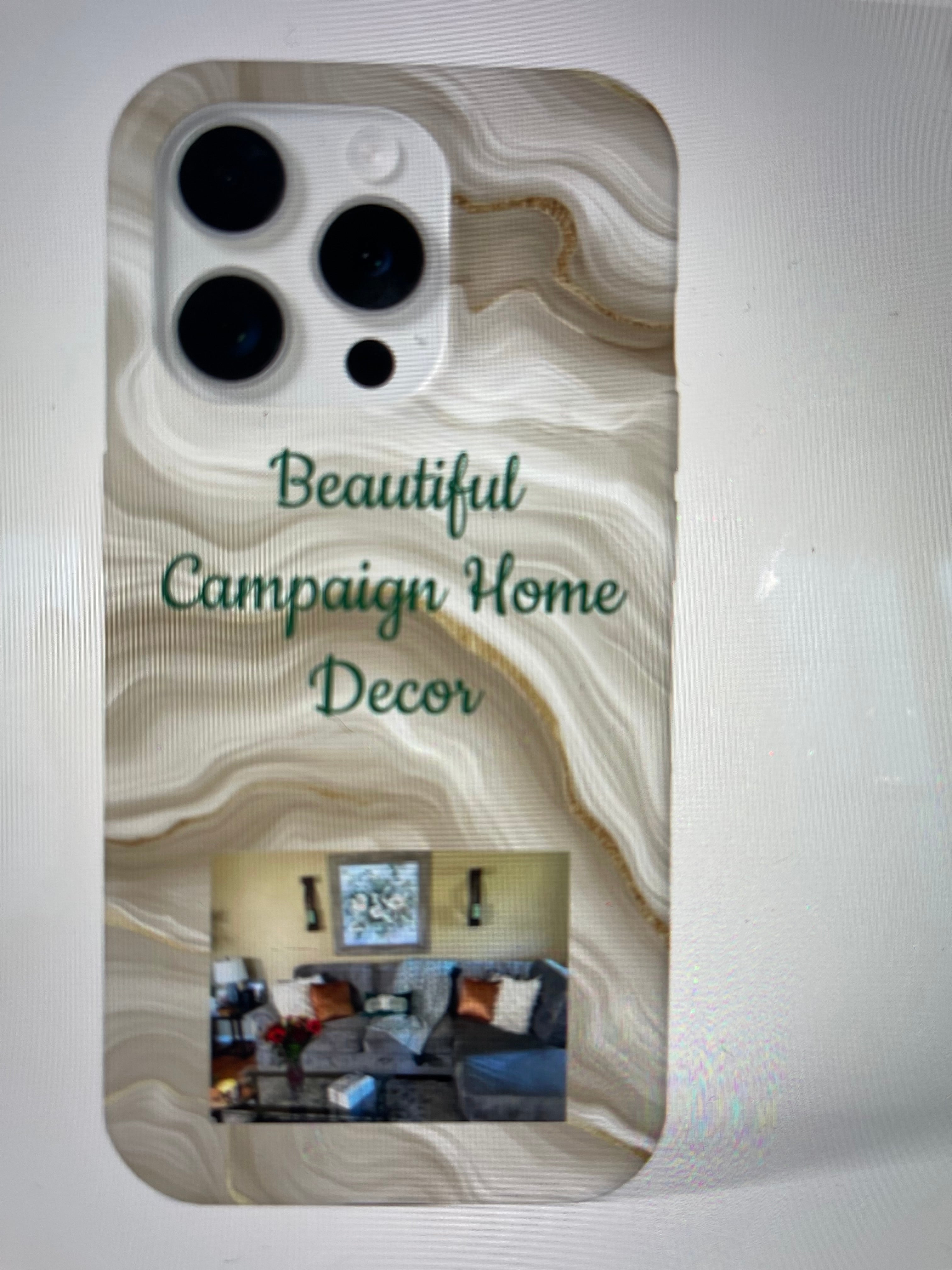Beautiful Campaign Home Decor Phone Case