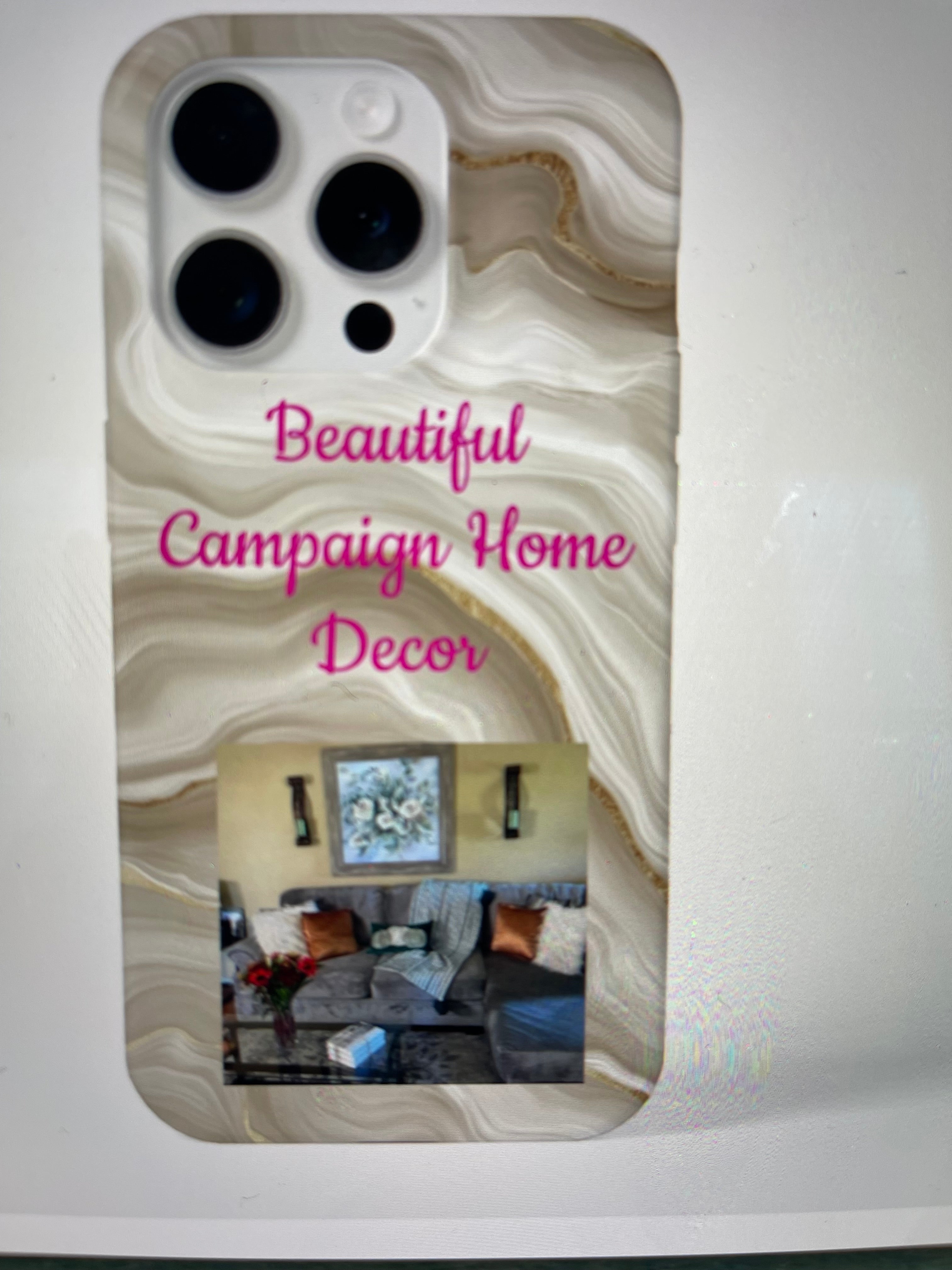 Beautiful Campaign Home Decor Phone Case